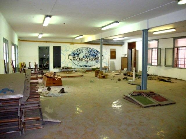 Sala que era dedicada en els últims temps a la activitat de Capoeira