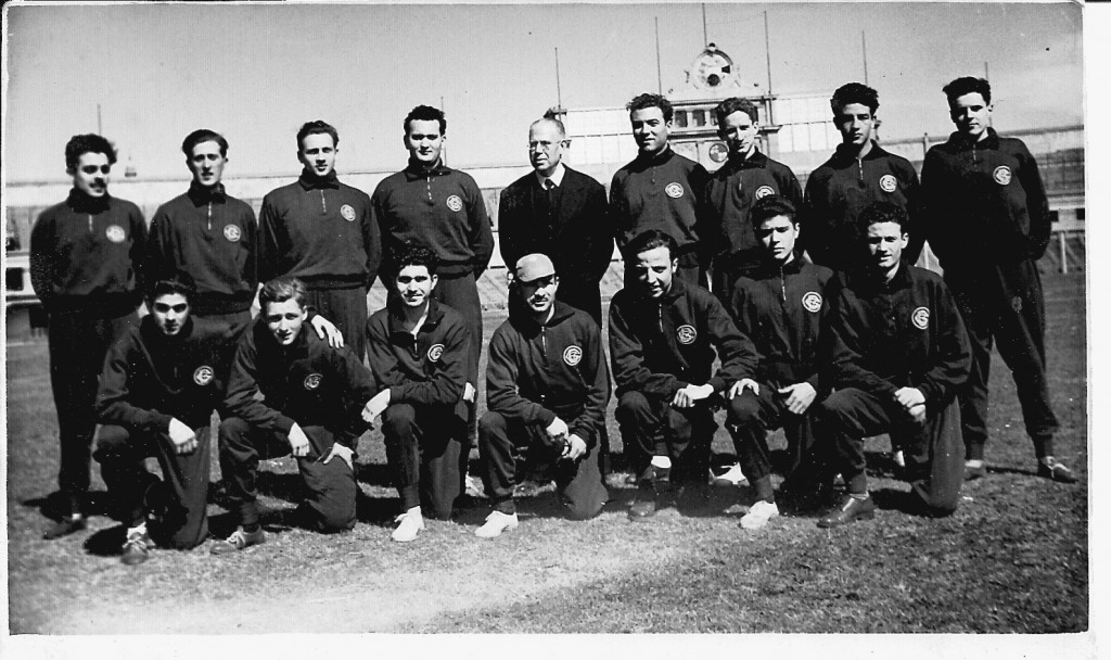 Grup d'Atletisme del Centre Gimnàstic Barcelonès de la dècada dels anys 1950's. Alguns dels seus membres vam arribar a participar durant algunes dècades més en les diferents categories de la especialitat.