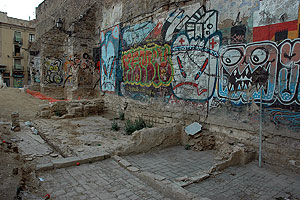 restos convento sta. maria de jerusalen ( pllz. gardunya )2012-13