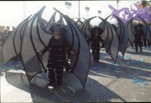 Les raps penyats, desfilant en la rua de Niça2008.