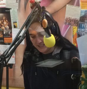 Susi gravant el programa de Nadal